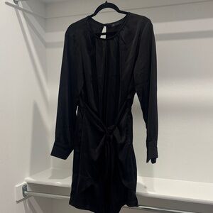 Chic Black Long Sleeve Dress